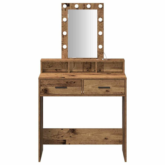 Masă de Machiaj cu sertar Maro 79 x 41 x 140 cm Lemn compozit - WALTI WALTI