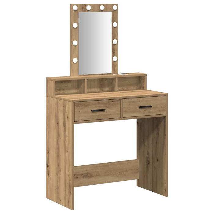 Masă de Machiaj cu sertar Maro 79 x 41 x 140 cm Lemn compozit - WALTI WALTI