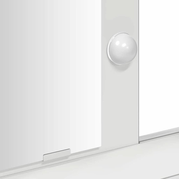 Masă de Machiaj cu sertar Alb 100 x 41 x 140 cm Lemn compozit - WALTI WALTI