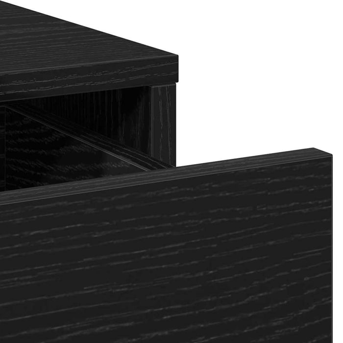Masă de Machiaj cu sertar Negru 100 x 41 x 140 cm Lemn compozit - WALTI WALTI