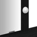 Masă de Machiaj cu sertar Negru 100 x 41 x 140 cm Lemn compozit - WALTI WALTI