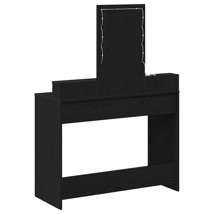 Masă de Machiaj cu sertar Negru 100 x 41 x 140 cm Lemn compozit - WALTI WALTI