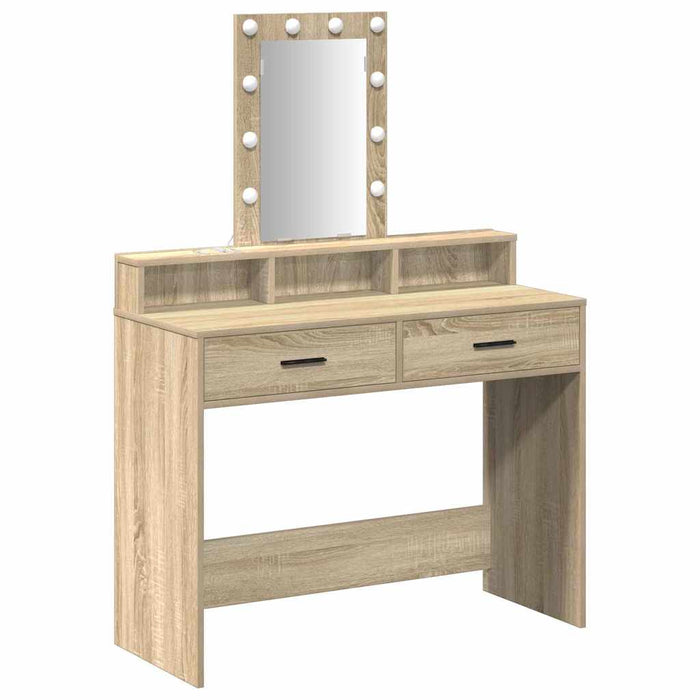 Masă de Machiaj cu sertar Maro 100 x 41 x 140 cm Lemn compozit - WALTI WALTI