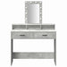 Masă de Machiaj cu sertar Gri 100 x 41 x 140 cm Lemn compozit - WALTI WALTI