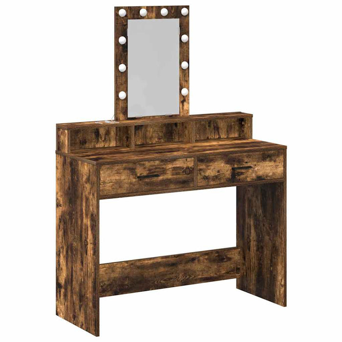 Masă de Machiaj cu sertar Maro 100 x 41 x 140 cm Lemn compozit - WALTI WALTI
