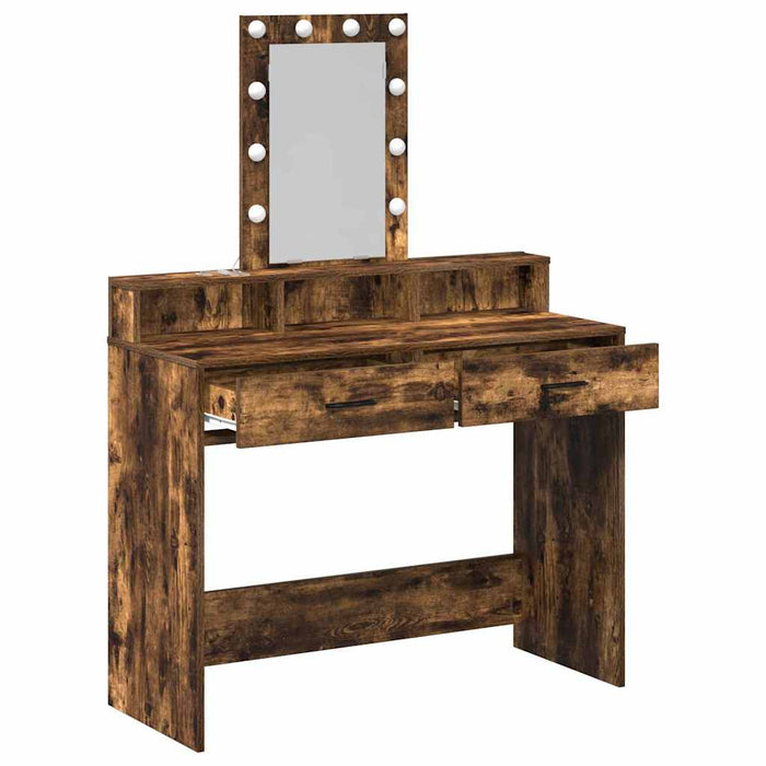 Masă de Machiaj cu sertar Maro 100 x 41 x 140 cm Lemn compozit - WALTI WALTI