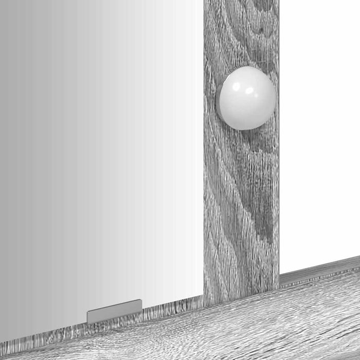 Masă de Machiaj cu sertar Gri 100 x 41 x 140 cm Lemn compozit - WALTI WALTI