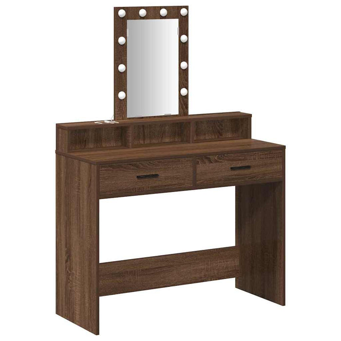 Masă de Machiaj cu sertar Maro 100 x 41 x 140 cm Lemn compozit - WALTI WALTI