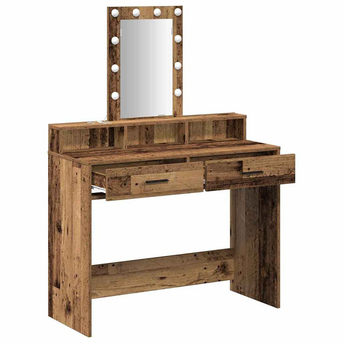 Masă de Machiaj cu sertar Maro 100 x 41 x 140 cm Lemn compozit - WALTI WALTI