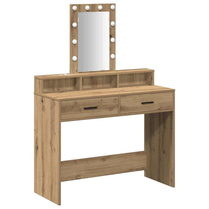 Masă de Machiaj cu sertar Maro 100 x 41 x 140 cm Lemn compozit - WALTI WALTI