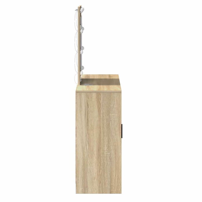 Masă de Machiaj cu ușă Maro 102 x 33 x 135 cm Lemn compozit - WALTI WALTI