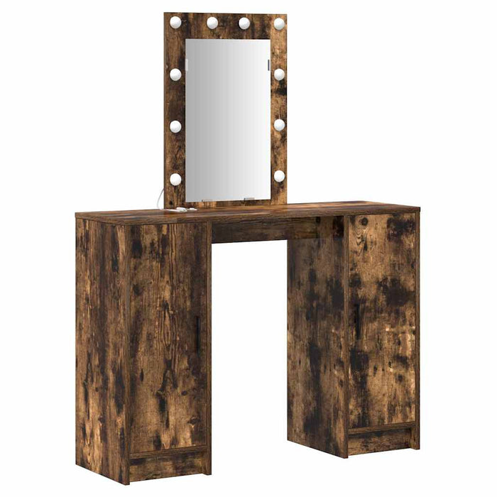 Masă de Machiaj cu ușă Maro 102 x 33 x 135 cm Lemn compozit - WALTI WALTI