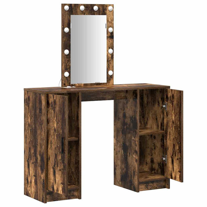 Masă de Machiaj cu ușă Maro 102 x 33 x 135 cm Lemn compozit - WALTI WALTI