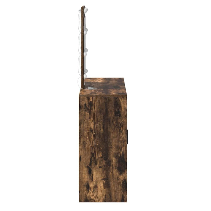 Masă de Machiaj cu ușă Maro 102 x 33 x 135 cm Lemn compozit - WALTI WALTI