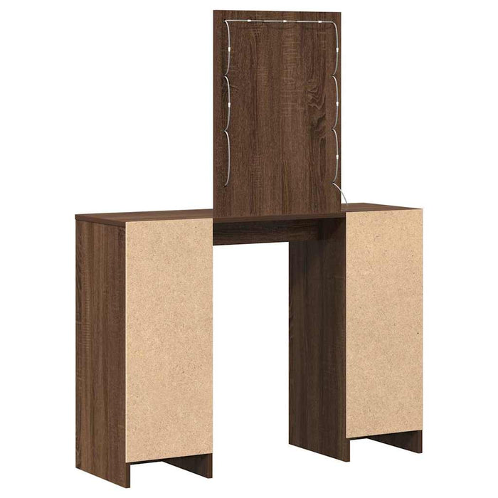 Masă de Machiaj cu ușă Maro 102 x 33 x 135 cm Lemn compozit - WALTI WALTI