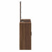 Masă de Machiaj cu ușă Maro 102 x 33 x 135 cm Lemn compozit - WALTI WALTI