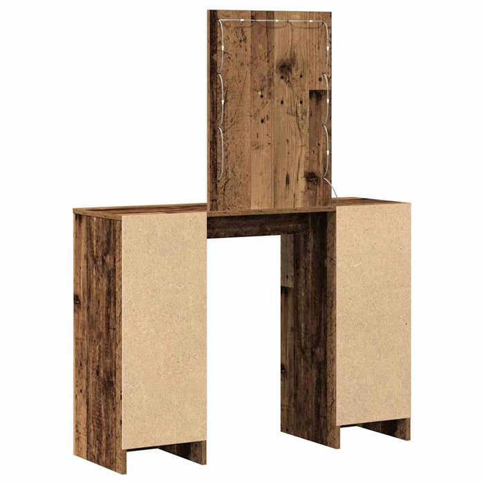 Masă de Machiaj cu ușă Maro 102 x 33 x 135 cm Lemn compozit - WALTI WALTI