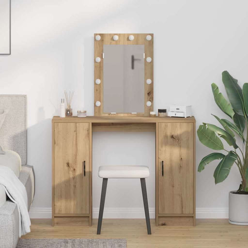 Masă de Machiaj cu ușă Maro 102 x 33 x 135 cm Lemn compozit - WALTI WALTI