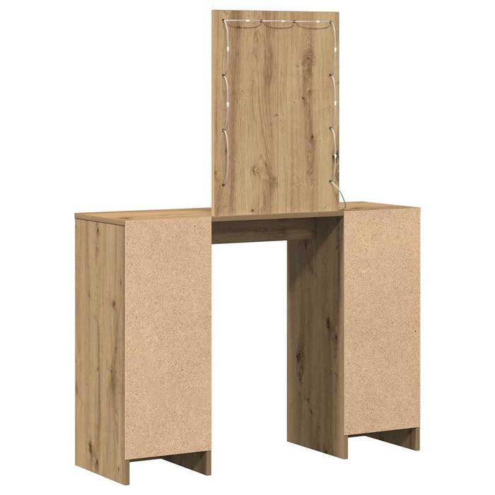 Masă de Machiaj cu ușă Maro 102 x 33 x 135 cm Lemn compozit - WALTI WALTI