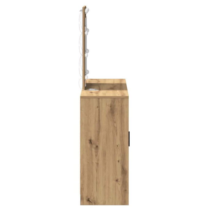 Masă de Machiaj cu ușă Maro 102 x 33 x 135 cm Lemn compozit - WALTI WALTI