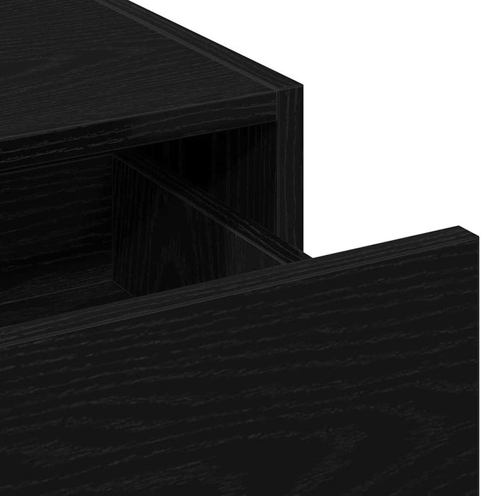 Masă de Machiaj cu sertar Negru 60 x 40 x 70 cm Lemn compozit - WALTI WALTI