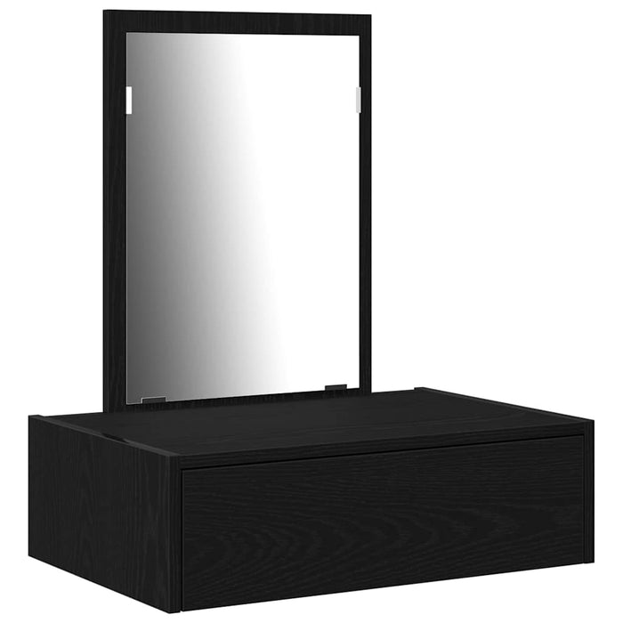 Masă de Machiaj cu sertar Negru 60 x 40 x 70 cm Lemn compozit - WALTI WALTI