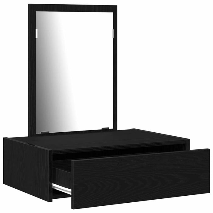Masă de Machiaj cu sertar Negru 60 x 40 x 70 cm Lemn compozit - WALTI WALTI