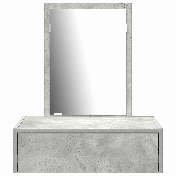 Masă de Machiaj cu sertar Gri 60 x 40 x 70 cm Lemn compozit - WALTI WALTI