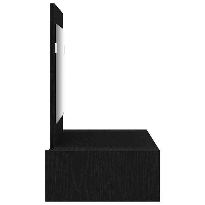 Masă de Machiaj cu sertar Negru 83 x 40 x 70 cm Lemn compozit - WALTI WALTI
