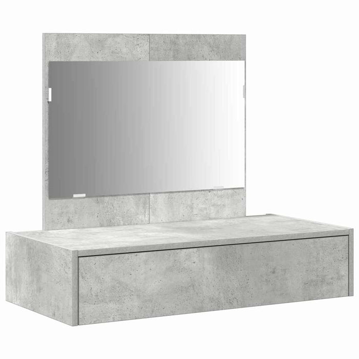 Masă de Machiaj cu sertar Gri 83 x 40 x 70 cm Lemn compozit - WALTI WALTI