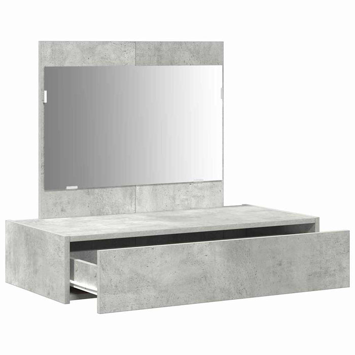 Masă de Machiaj cu sertar Gri 83 x 40 x 70 cm Lemn compozit - WALTI WALTI