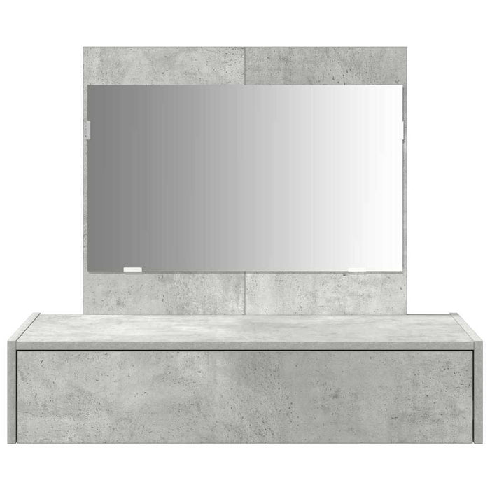 Masă de Machiaj cu sertar Gri 83 x 40 x 70 cm Lemn compozit - WALTI WALTI