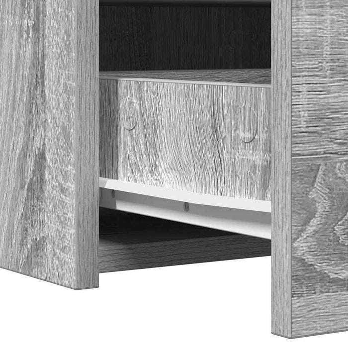 Masă de Machiaj cu sertar Gri 83 x 40 x 70 cm Lemn compozit - WALTI WALTI