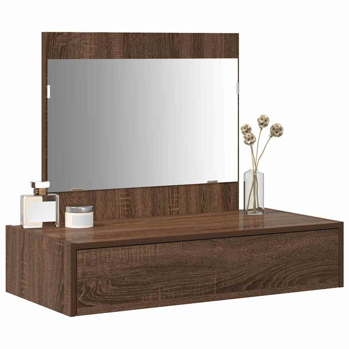 Masă de Machiaj cu sertar Maro 83 x 40 x 70 cm Lemn compozit WALTI