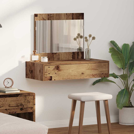 Masă de Machiaj cu sertar Maro 83 x 40 x 70 cm Lemn compozit - WALTI WALTI