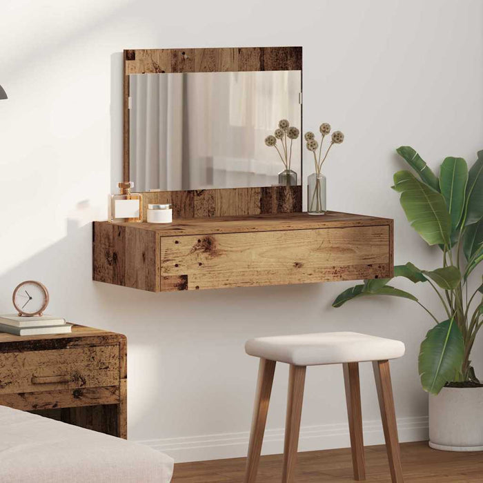 Masă de Machiaj cu sertar Maro 83 x 40 x 70 cm Lemn compozit - WALTI WALTI