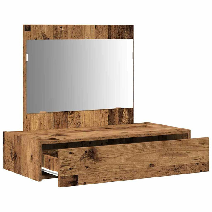 Masă de Machiaj cu sertar Maro 83 x 40 x 70 cm Lemn compozit - WALTI WALTI