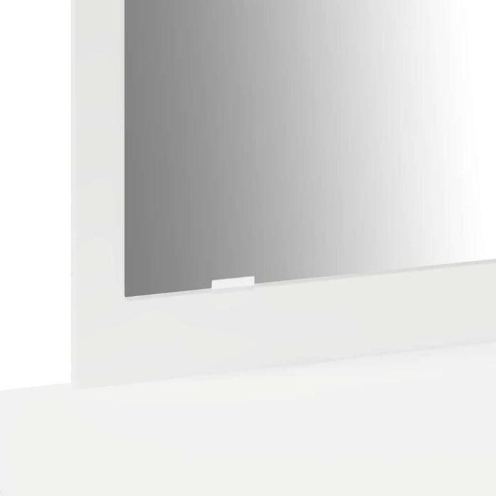 Masă de Machiaj cu sertar Alb 100 x 40 x 70 cm Lemn compozit - WALTI WALTI