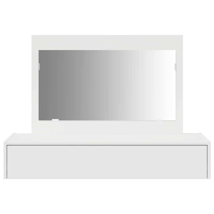 Masă de Machiaj cu sertar Alb 100 x 40 x 70 cm Lemn compozit - WALTI WALTI