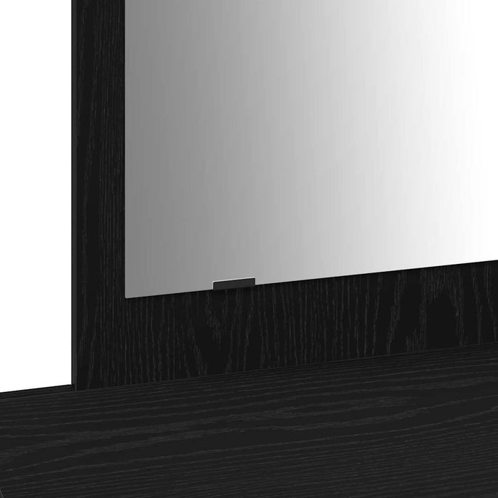 Masă de Machiaj cu sertar Negru 100 x 40 x 70 cm Lemn compozit - WALTI WALTI