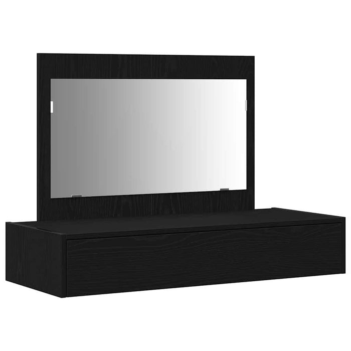Masă de Machiaj cu sertar Negru 100 x 40 x 70 cm Lemn compozit - WALTI WALTI