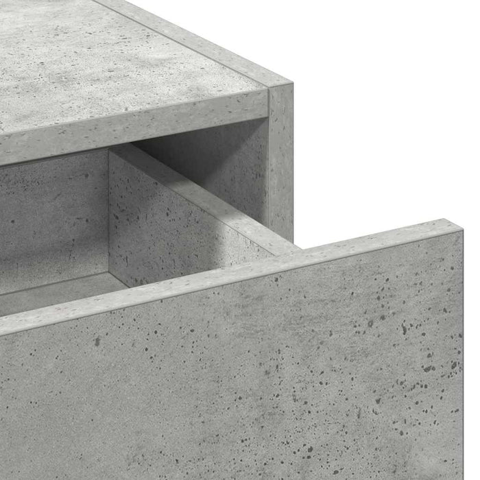 Masă de Machiaj cu sertar Gri 100 x 40 x 70 cm Lemn compozit - WALTI WALTI