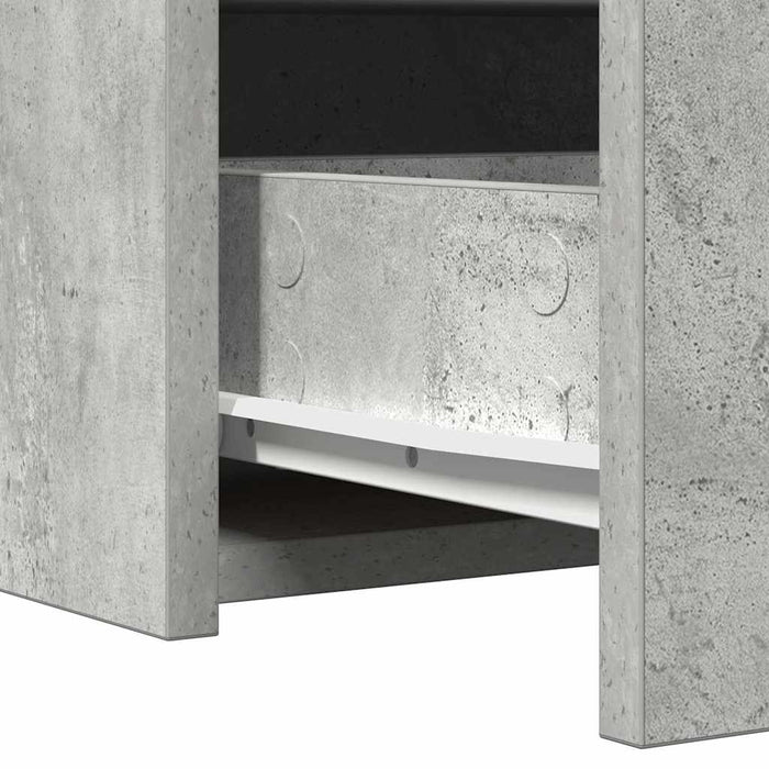 Masă de Machiaj cu sertar Gri 100 x 40 x 70 cm Lemn compozit - WALTI WALTI