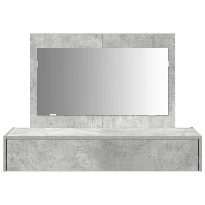Masă de Machiaj cu sertar Gri 100 x 40 x 70 cm Lemn compozit - WALTI WALTI