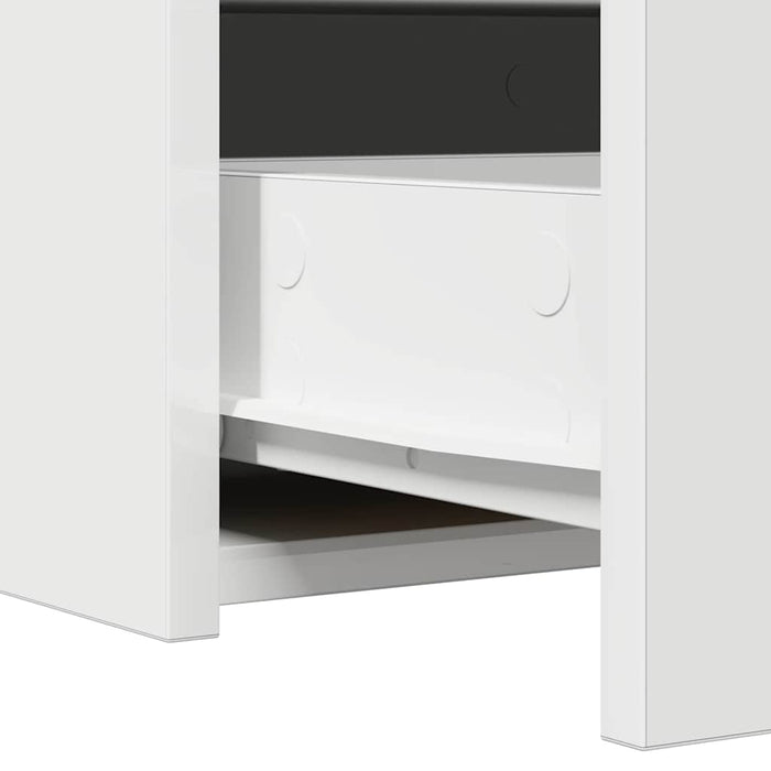 Masă de Machiaj cu sertar Alb 60 x 40 x 70 cm Lemn compozit - WALTI WALTI