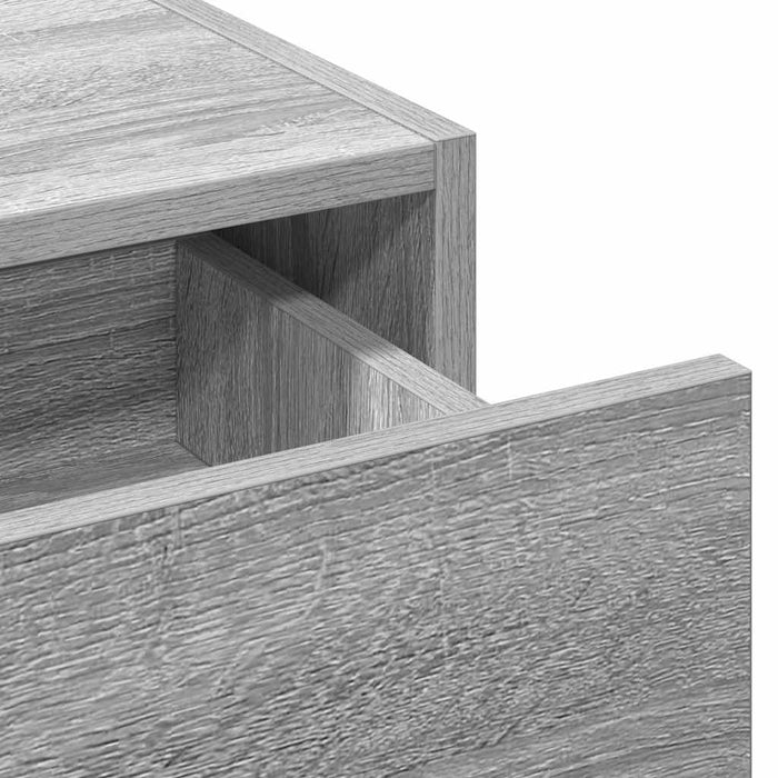 Masă de Machiaj cu sertar Gri 60 x 40 x 70 cm Lemn compozit - WALTI WALTI
