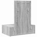 Masă de Machiaj cu sertar Gri 60 x 40 x 70 cm Lemn compozit - WALTI WALTI