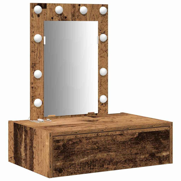 Masă de Machiaj cu sertar Maro 60 x 40 x 70 cm Lemn compozit - WALTI WALTI