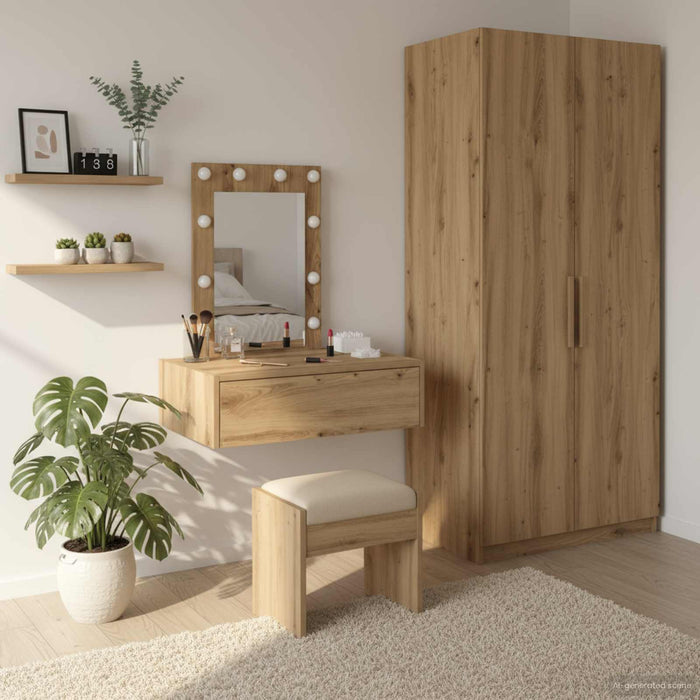 Masă de Machiaj cu sertar Maro 60 x 40 x 70 cm Lemn compozit - WALTI WALTI