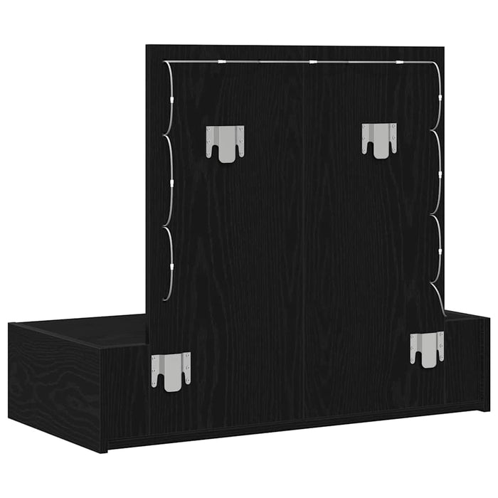 Masă de Machiaj cu sertar Negru 83 x 40 x 70 cm Lemn compozit - WALTI WALTI